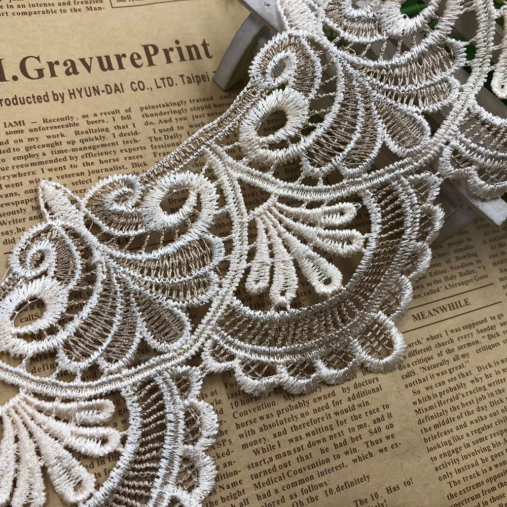 Лидер продаж отделка водорастворимое кружево сделай сам аксессуары для шитья