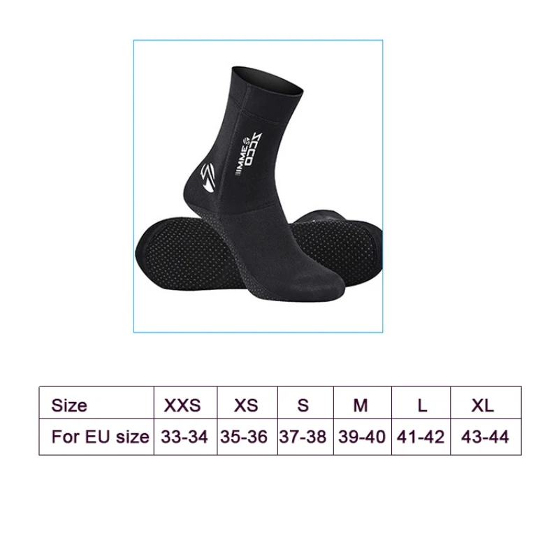 

Diving Socks Water Shoes Non-slip Breathable Boots Wetsuit Shoes Anti-scratch Snorkeling Diving Surfing Boots Diving Accessory