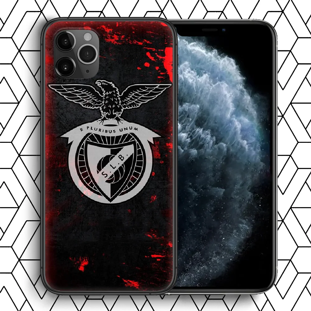 

Portugal Benfica Football Phone case For iphone 4 4s 5 5S SE 5C 6 6S 7 8 plus X XS XR 11 12 mini Pro Max 2020 black bumper soft