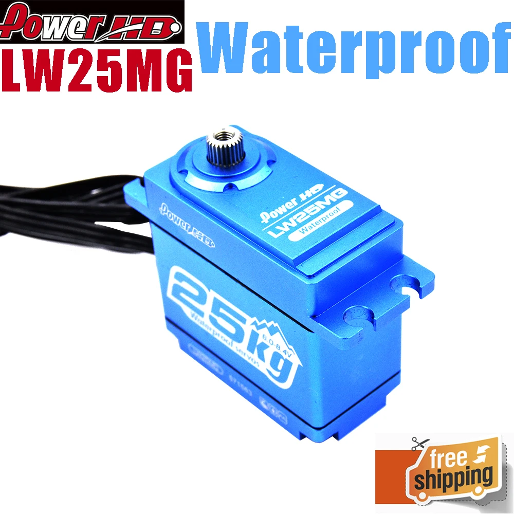 Мощность HD LW25MG LW 25 мг Водонепроницаемый большой крутящий момент цифровой