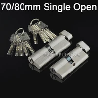 1pcs height 29mm small door cylinder 70 80mm security lock cylinder interior bedroom living handle with 5 keys gf372