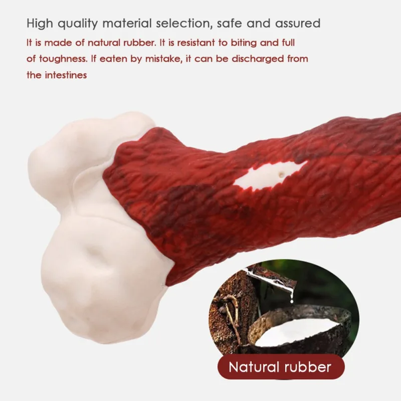 

Pet Chewing Toys Rubber Simulation Bone Aggressive Chewers Dog Toothbrush Puppy Dental Care Teeth Cleaning Tools Pet Accessories