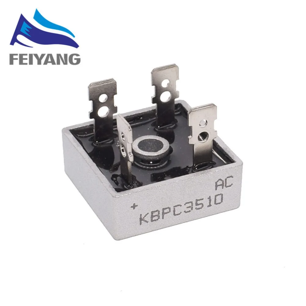 10 шт. KBPC5010 50A 1000V/KBPC2510 25A 1000V/KBPC3510 35A 1000 В диодный мост выпрямителя KBPC5010/KBPC2510/KBPC3510 |