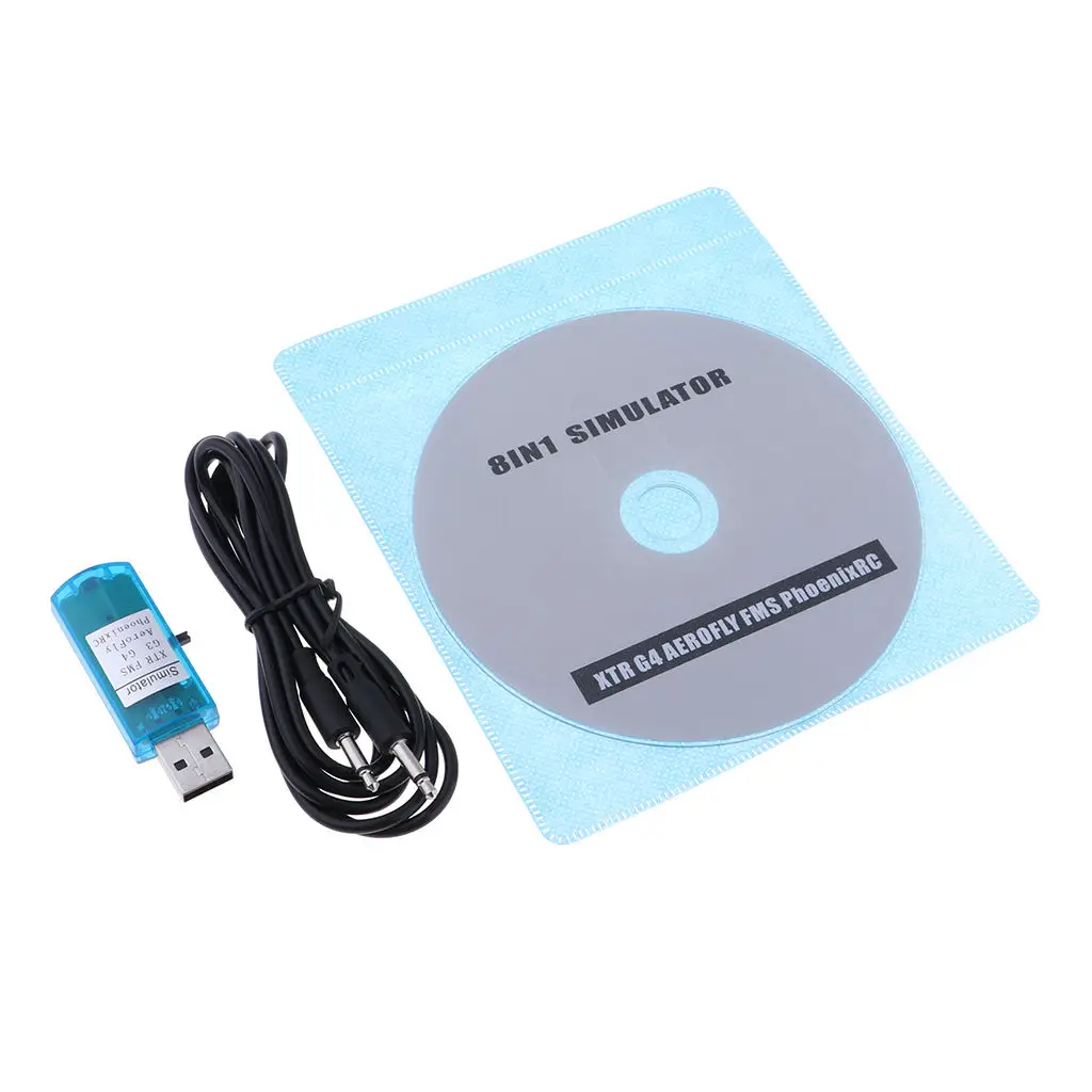 

Phoenix 8 in 1 Software RC Simulator Adapter Cable for Transmitter Remote Controller Racing