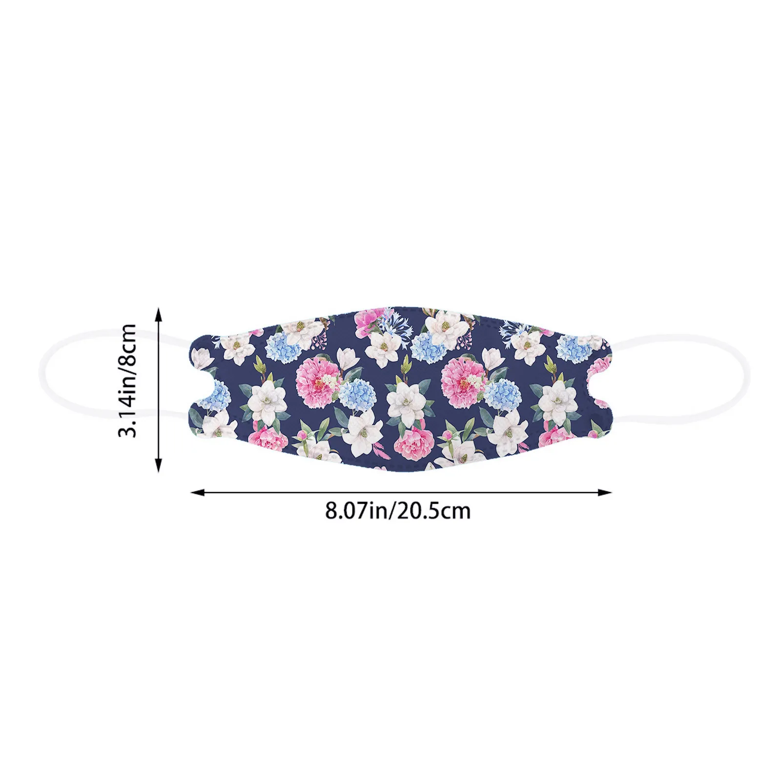 5 шт. маски для лица с принтом в виде рыбок | Тематическая одежда и униформа