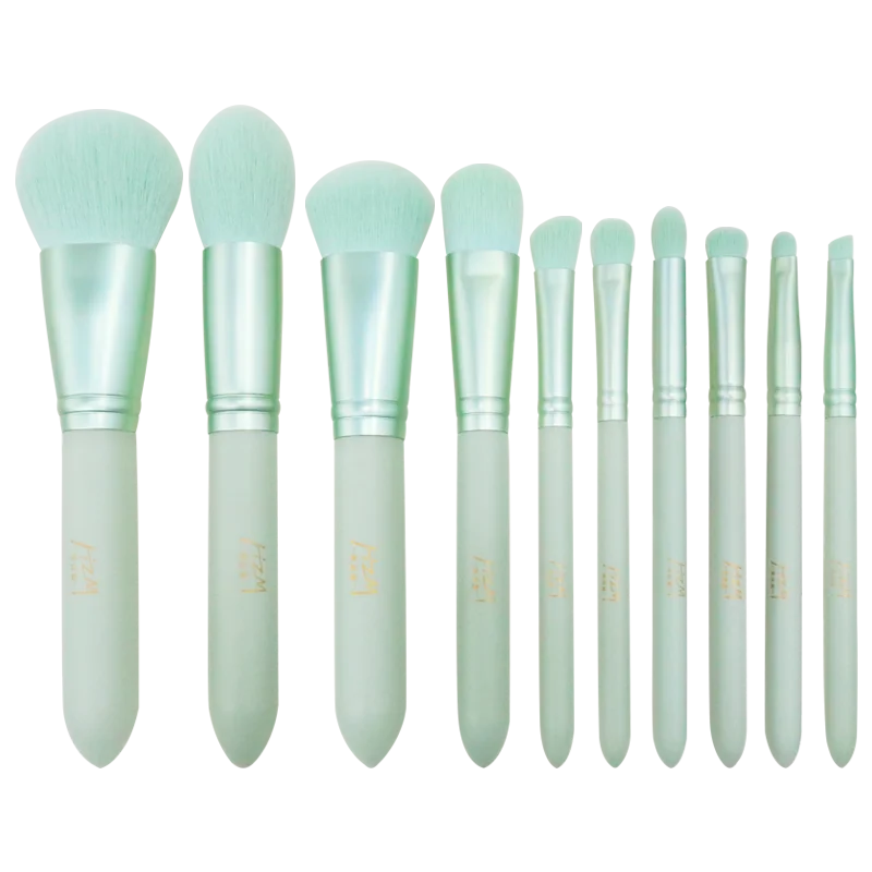 

Professional 10Pcs Makeup Brushes Set Eye Shadow Foundation Powder Eyeliner Lip Make Up Brushes Women Cosmetic Makeup Tools