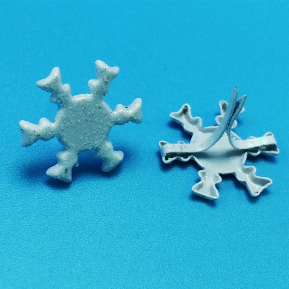50 шт. Снежинка штифтики для скрапбукинга украшение крепежа брадсы Изделия из