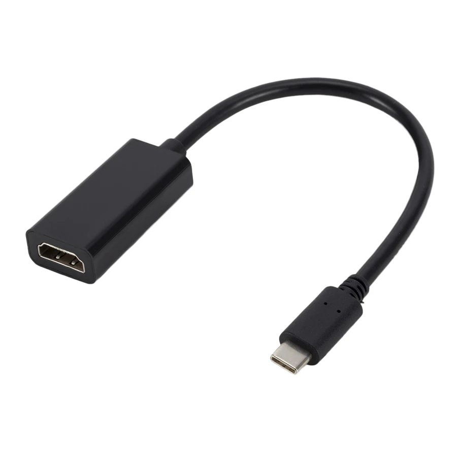 PzzPss USB 3 1 к HDMI кабель адаптер 4K 30 Гц Тип C на конвертер Папа мама для ПК компьютер ТВ