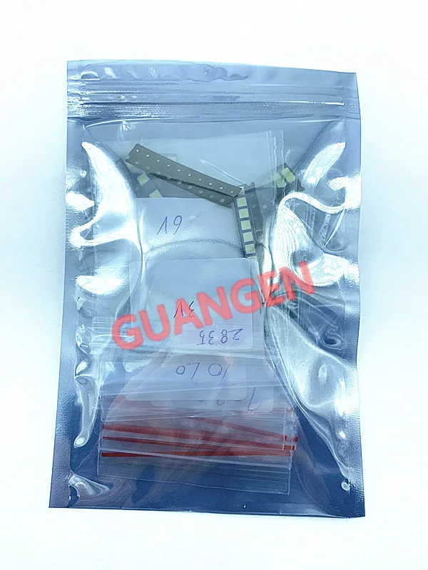 180 шт./лот 1 Вт 2 SMD светодиодный комплект 3 в/6 в 2835/3030/2828/3535/5630/7020/7030/4020/4014/7032/5014/3528/для