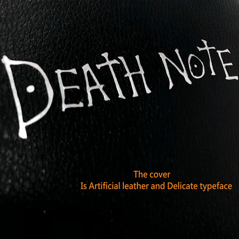 ZK20 2020 Death Note Anime Diary Cartoon Planner  Book Lovely Notebook Theme Cosplay Large Dead Note Writing Journal Notebook images - 6