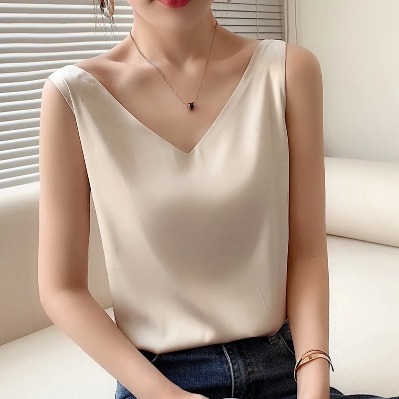 

Women Vest Tank Tops CamisoleFashion Dog Paw Print Couple white