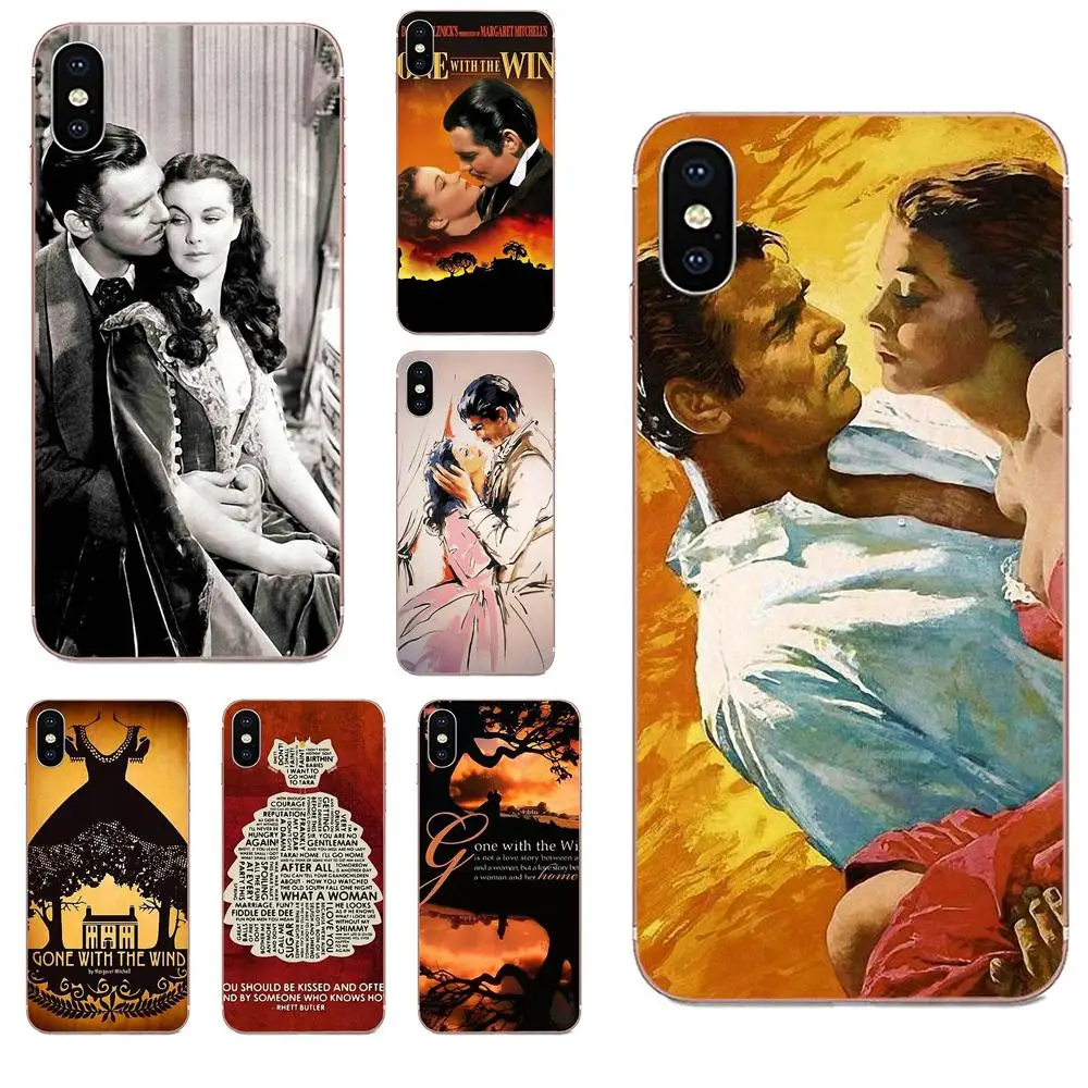 Vivien Leigh фильм с ветром для Galaxy Grand A3 A5 A7 A8 A9 A9S On5 On7 Plus Pro Star 2015 2016 2017 2018|Чехлы-накладки|