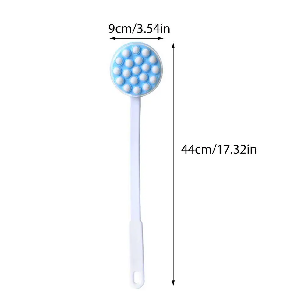 

Long Handle Bath Brush Shower Sponge Scrubber Exfoliating Scrub Skin Massager Exfoliation Bathroom Rubbing Brushes