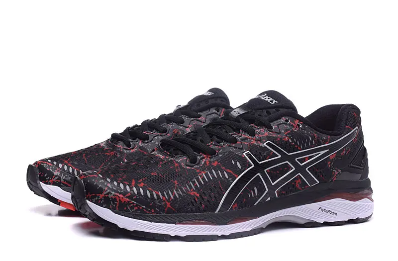 Новое поступление официальный ASICS GEL-KAYANO 23 T646N мужские кроссовки спортивная обувь кроссовки Удобная уличная спортивная обувь Hongniu