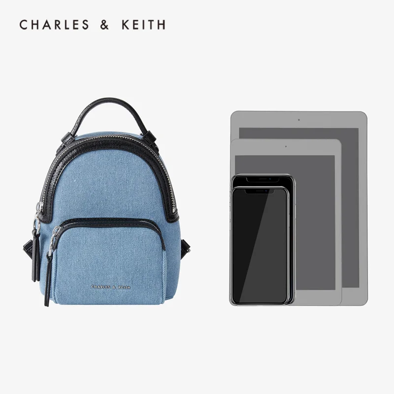 CHARLES＆KEITH Новинка на Весну и Лето2020 CK2 60150926Женская Сумка Плечо молния рюкзак