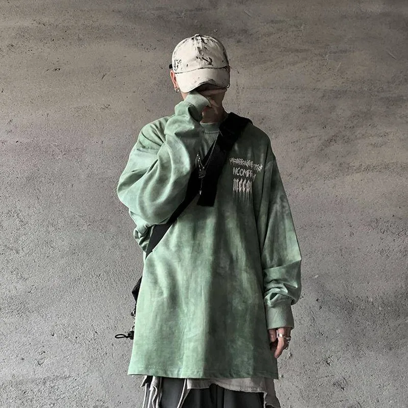 Женская толстовка NiceMix в стиле пэчворк Повседневная Свободная Толстовка с