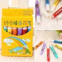 6 pcs magic popcorn pen puffy 3d art safe for greeting birthday cards children kid toys unique 3d art projects support dropship