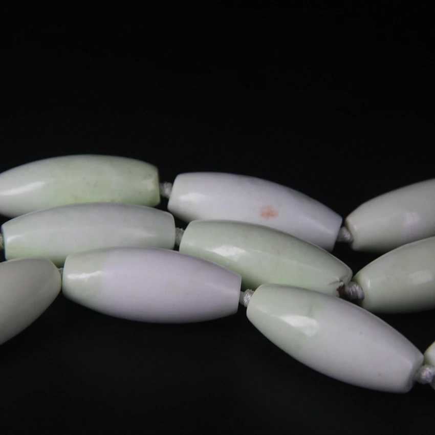 15 5 &quotпрядь натуральный лимон бирюза длинный размер Гладкий цилиндр самородок