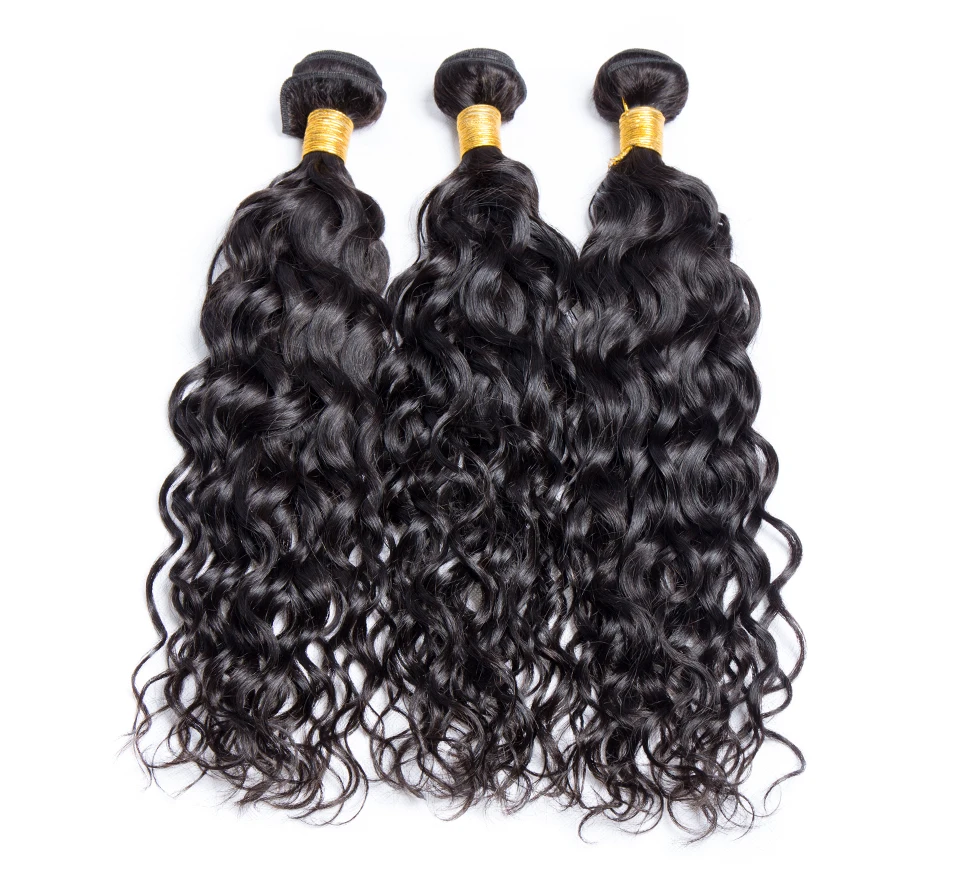 Пучки волнистых волос с закрыванием 8 30 дюймов пучки Maxine Remy бразильские