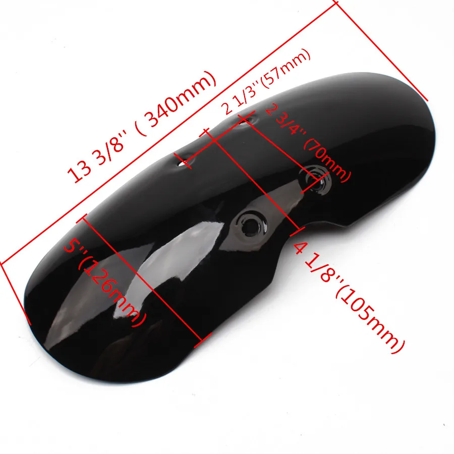 For Triumph Bonneville Tiger T100 T-100 01-16 Thruxton SCRAMBLER 900 Front Fender Mudguard Mud guard Mudflap Cover Guard Black | Автомобили