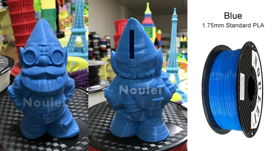 Noulei 3D нити высокой чистоты pla 1,75 мм 1 кг 3d принтер нити 3d Ручка PLA нити 6 цветов DIY подарки