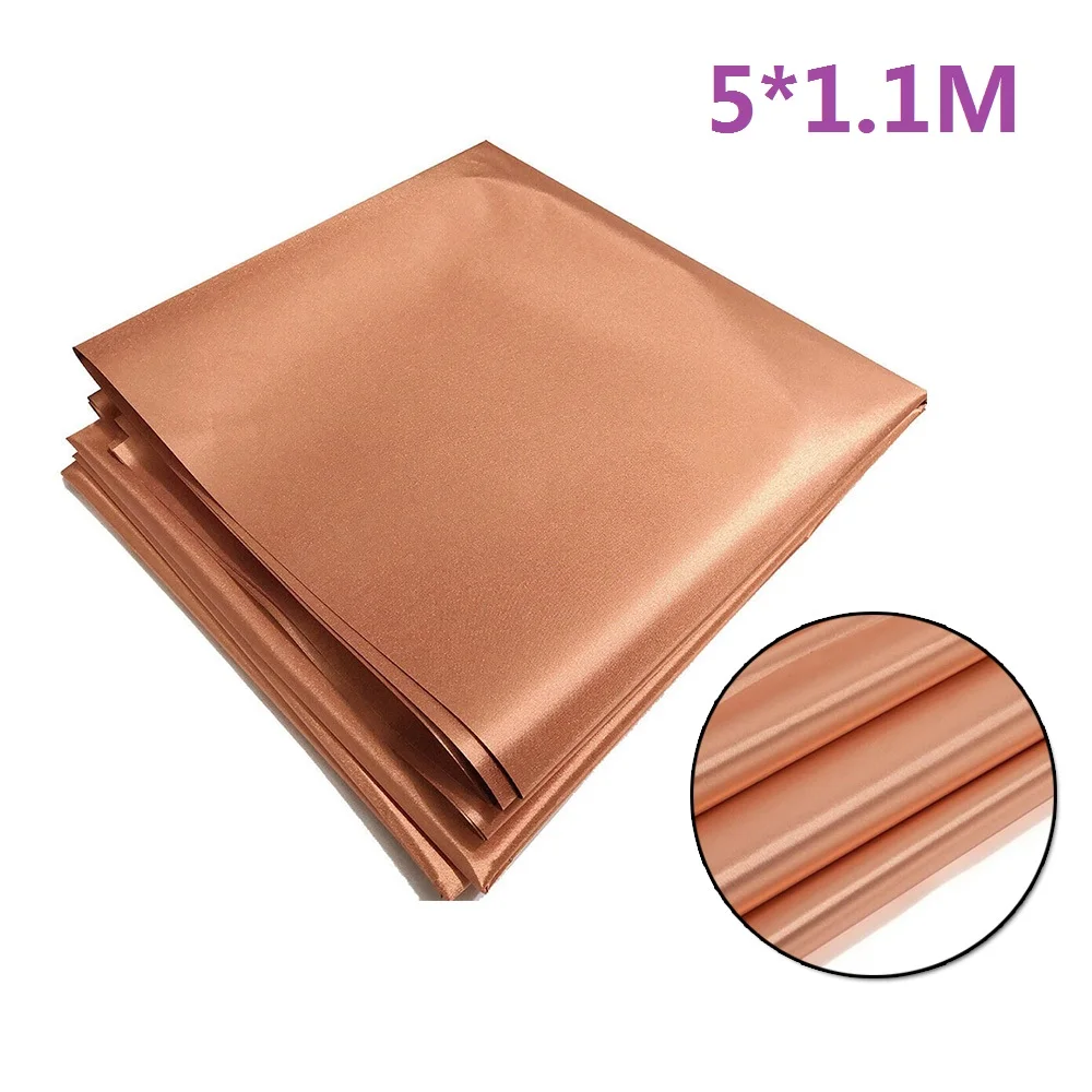 

5M Anti-magnetic Radiation Fabric-Blocking RFID Radiation High-shielding Conductive Fabric For Blocking RF Signals Cell WiFi GPS