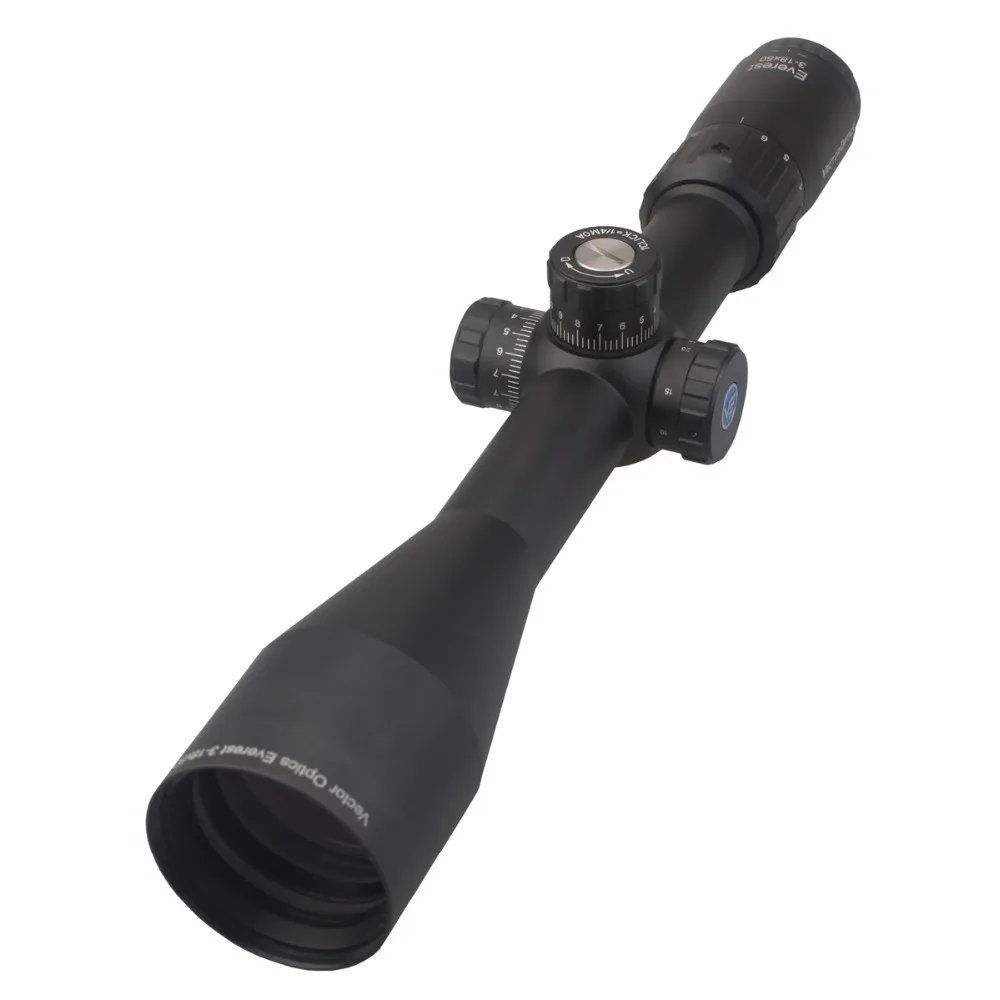 Векторная оптика GenII Everest 3-18x50 AR15 прицел Воздушный пистолет прицел охотничий Тактический MOA с сотовым кольцом. 223. 308 5,56