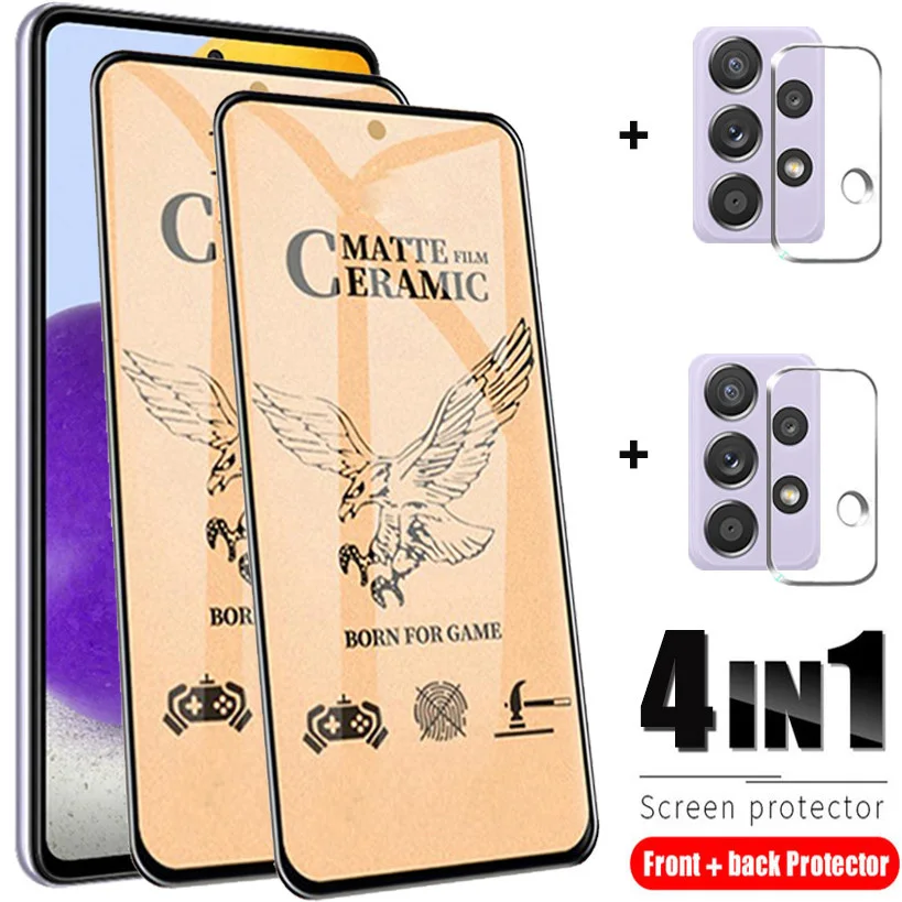 

Matte Film Samsung A32 A73 A33 a53 Screen Protector galaxy a 52 5g 4g Film For Samsung a52 a72 a02 s a02s a03s Ceramic Glass