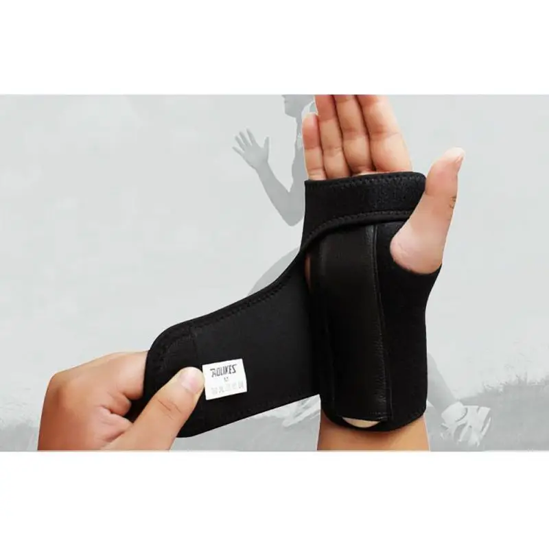 

1Pcs Gym Adjustable Wrist Band Sports Wrist Brace Wrist Support Splint Fractures Carpal Tunnel for Fitness Fashionable Design