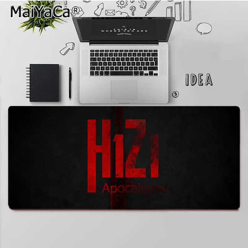 

MaiYaCa Top Quality battlegrounds H1Z1 Natural Rubber Gaming mousepad Desk Mat Free Shipping Large Mouse Pad Keyboards Mat
