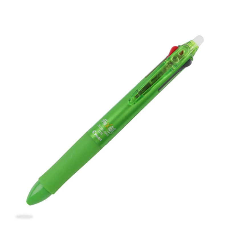 Green Япония пилот Push-erasable ручка LKFB-60EF/60 мкФ Трехцветная 0,5 мм многофункциональная водяная пуля - Цвет: Green
