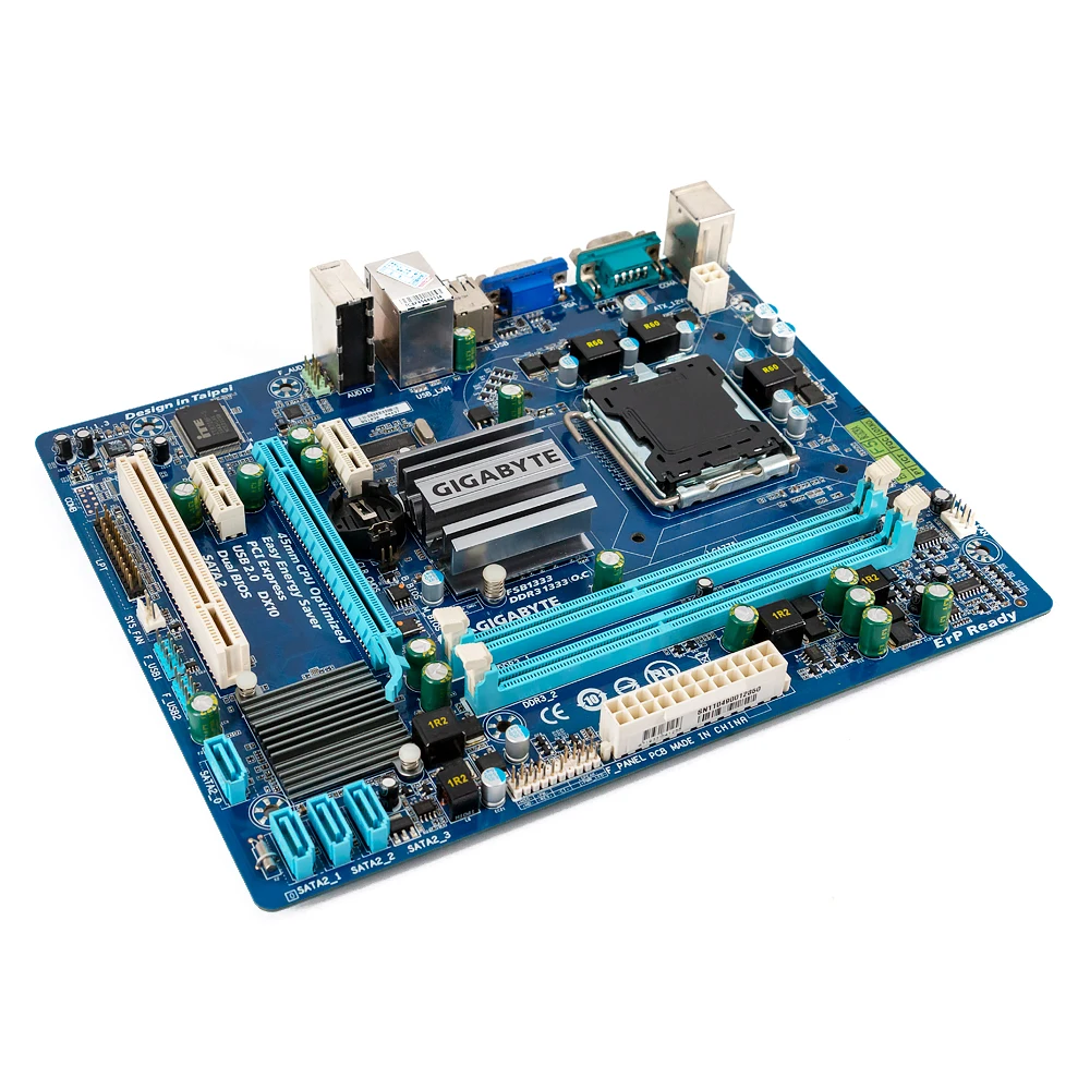 Материнская плата Gigabyte GA-G41MT-S2 для настольных ПК G41 Socket LGA 775 Core 2 DDR3 8G Micro-ATX G41MT-S2 |
