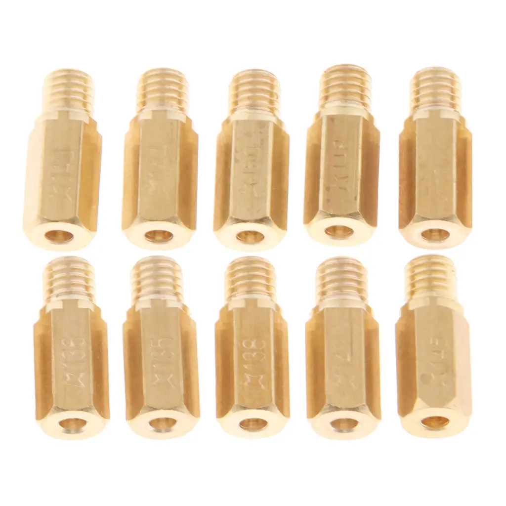 

Карбюратор 10x Main Jet 135 136 138 140 142 Kit для OKO CVK KOSO PWK