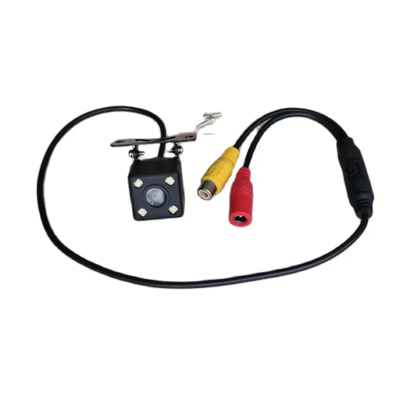 Видеорадар заднего вида с 4 датчиками парковки автомобильная камера CCD Система