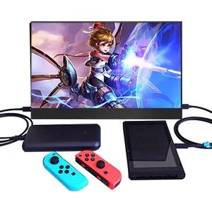 WIMAXIT 15 6 портативный монитор Встроенный аккумулятор USB C HDMI сенсорный экран для