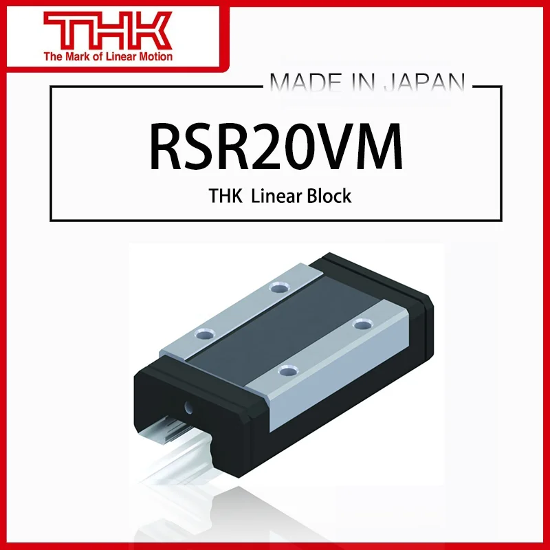 

Original THK linear guide RSR 20 RSR20 RSR20VM RSR20N RSR20VMUU RSR20NUU RSR20VMSS RSR20NSS GK BLOCK