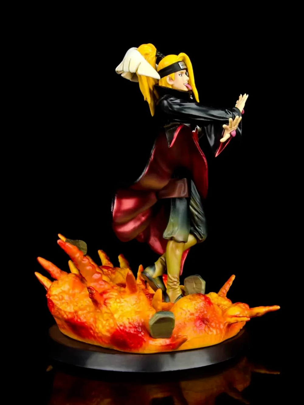 

Anime akatsukie gk statue figurine deidara pvc collection model figure toys 26cm birthday present sculpture kids toys