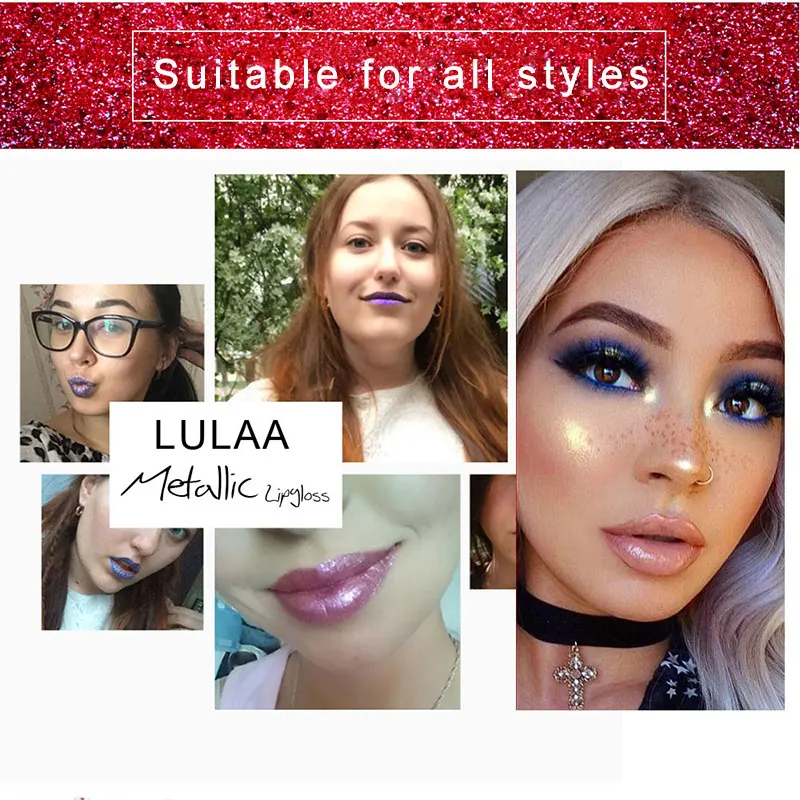 1 шт. водостойкая жидкая помада с блеском| |