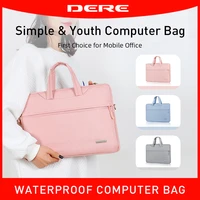 laptop bag 13 3 15 6 14 inch waterproof notebook bag sleeve for macbook case m1 air pro 13 15 huawei shoulder handbag briefcase