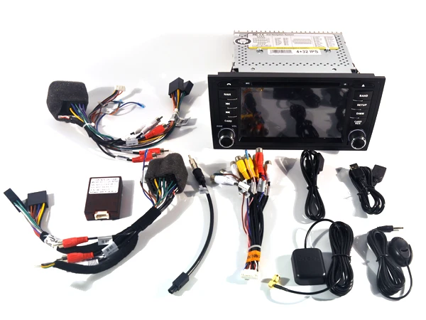 RoverOne Android 9,0 Автомобильная Мультимедийная система для Audi A6 C5 S6 RS6 Радио Стерео DVD gps навигация медиа музыкальный плеер PhoneLink