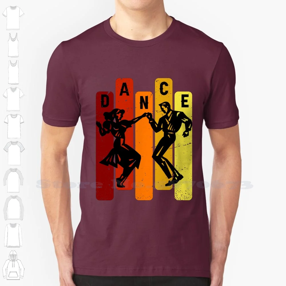 

Fashion Vintage Tshirt T Shirts Dance Dance Lovers Dancing