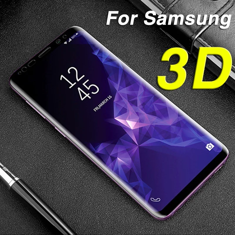 S9 plus note 9 защитное стекло 3d изогнутое полное покрытие samsun samsong 9s 9splus s9plus для samsung note9