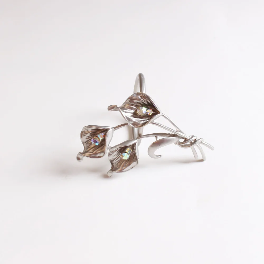 10 шт./лот модель новый дом кольцо для салфетки с китайскими листьями тюльпан