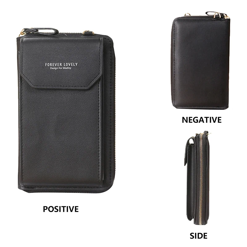 

New Women Messenger Bag Fashionable Shoulder Bags Ladies PU Leather Small Casual Multifunctional Square Bag Mobile Phone Purse