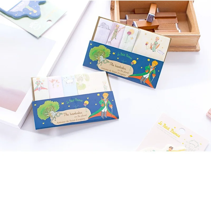 2 шт Le Petit Prince Sticky Note набор мультфильм Рисование планеты этикетка бирка Памятка