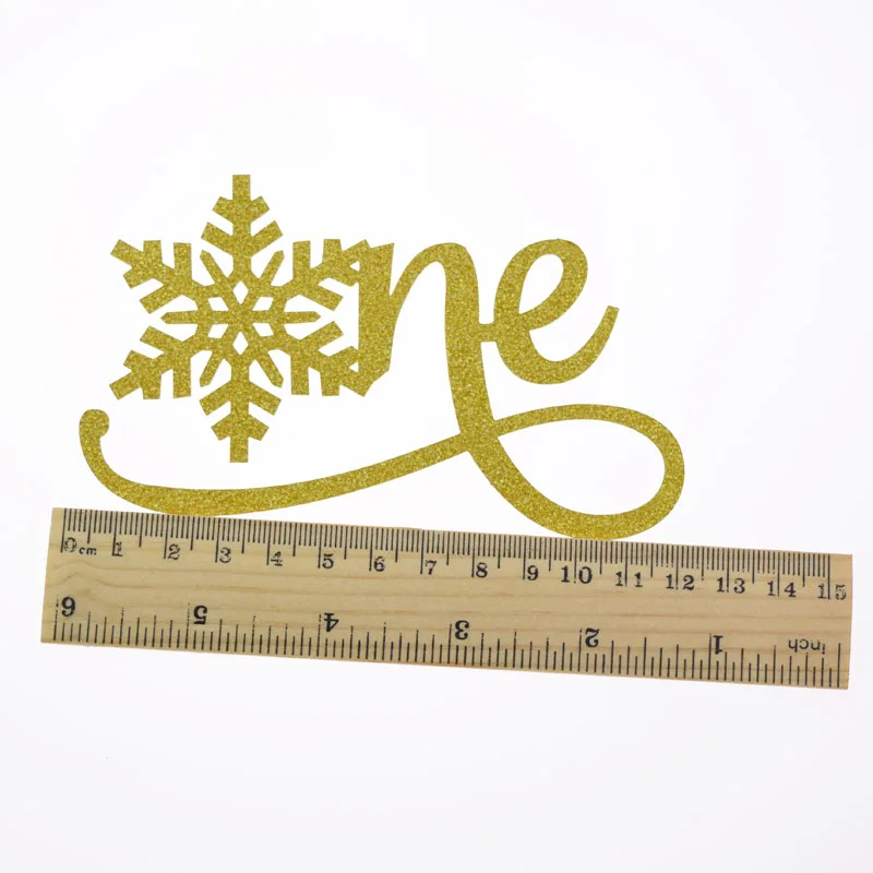 

Cake Topper Decoration Flag One With Snowflake Glitter Paper Cupcake Topper Birthday Valentines Day Party Baby Shower Baking DIY