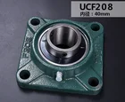 Корпус UCF201UCF202UCF203UCF204UCF205, 4 болтовых подшипника, квадратный фланцевый опорный блок