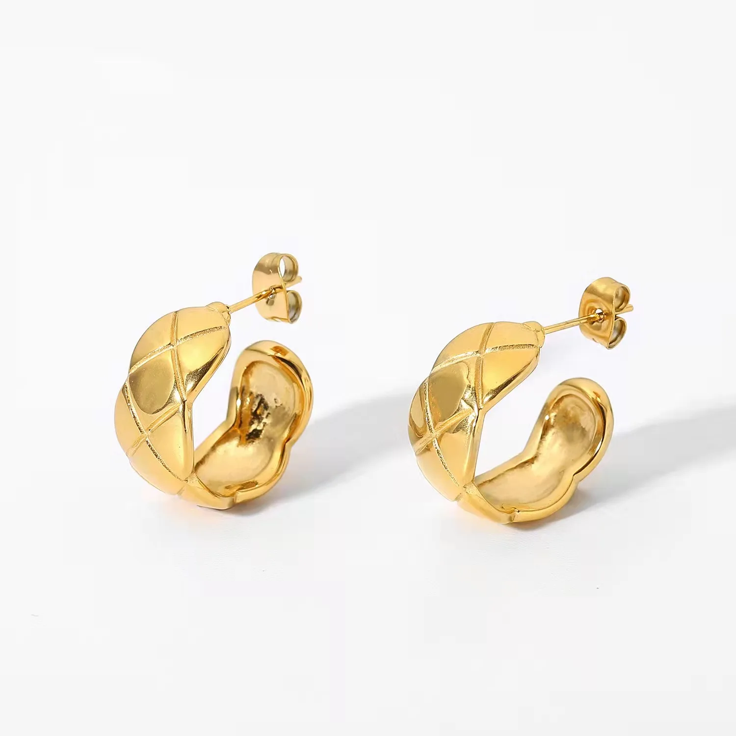 Высококачественные серьги в сетку, ювелирные изделия для женщин