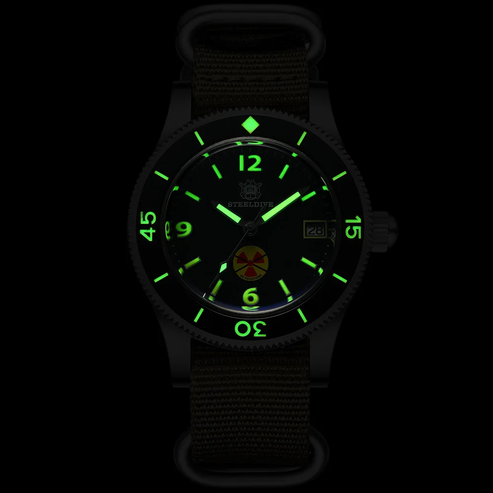 

Mechanical Watches for Men Mechanical Retro Diving Watch Non-radiation Sports Designer Self-winding Watch Reloj Para Hombre