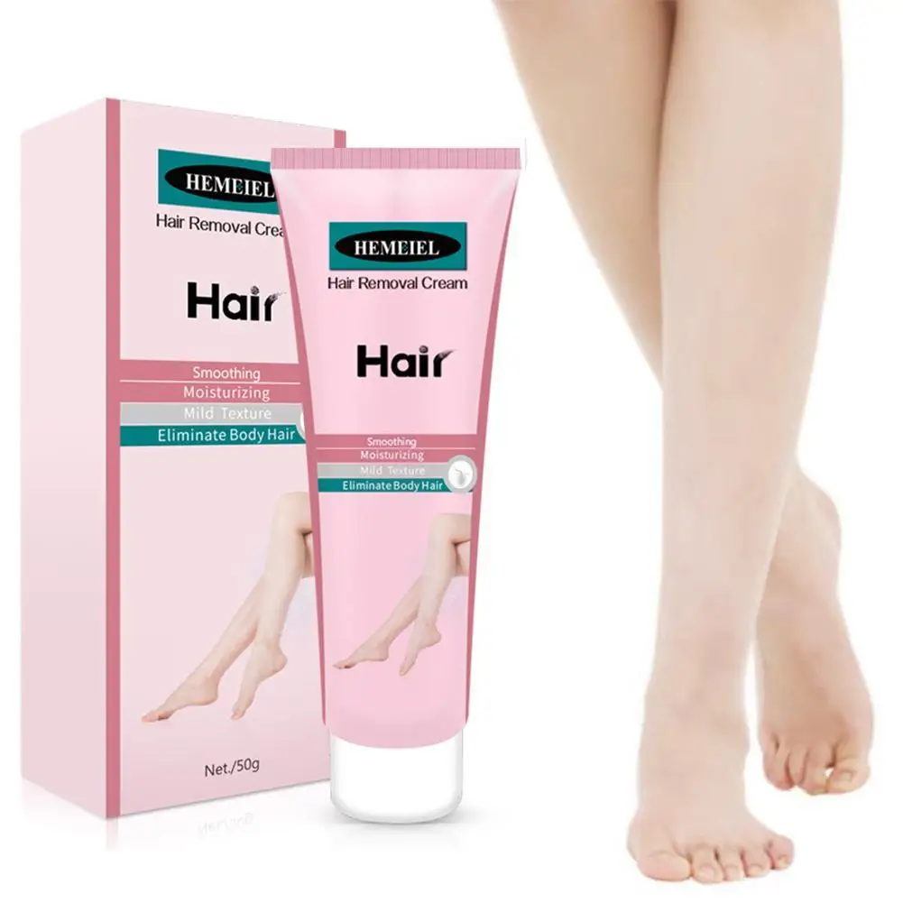 

Hair Removal Cream 50g Painless Hair Removal For Women Whole Body Skin Care Long-Lasting Smoothness Inhibits Body Hair Growth